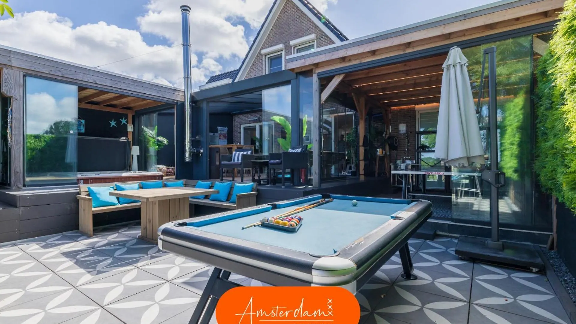 Amsterdam Group Stay - 26 Beds - Jacuzzi & Sauna Zwanenburg